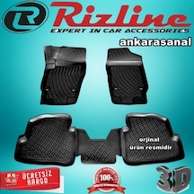 Rizline Skoda Fabia 3D Paspas Havuzlu Siyah Hb 2014-2020 Arası N11.10245