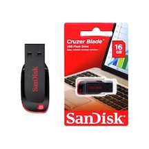 SanDisk Cruze Blade SDCZ60-016G-B35 16 GB Usb 2.0 Flash Bellek