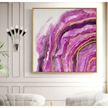 Ebru Soyut El Yapımı Yağlı Boya Tablo 94x95cm