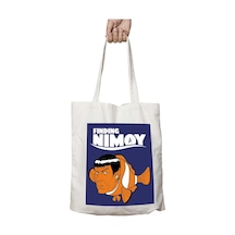 Art Hediye Finding Nemo Star Trek Finding Nimoy İki Tarafı Kalıcı Baskılı Yıkanabilir Çanta Çok Renkli