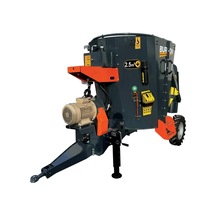 Burkon 2.5m³ 380v Ve Traktör Şaftlı Çekilir Yem Karma Makinesi