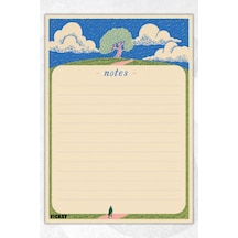 A5 Bloknot Çizgili Defter - 50 Yaprak - Memopad - Notepad - Not Defteri - Not Kağıdı Çok Renkli Çok Renkli