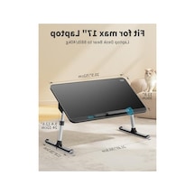Ayarlanabilir Laptop Standı, Ergonomik Tasarım, 17 İnç Uyumlu 1