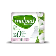 Molped Pure & Soft Hijyenik Ped Uzun 7'li