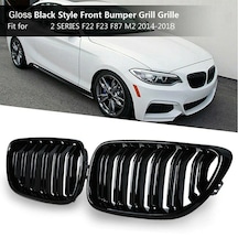 Bmw 2 Serisi F22-F23 Ön Panjur Böbrek M2 Model Oem Çift Tırnak