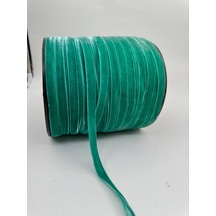 Paşateks- 1 Cm Düz Kadife-5 Metre -r.yeşil