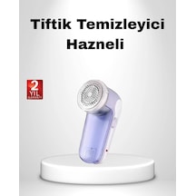 Usb Şarjlı Tiftik Temizleyici Kolay Temizlenen Hazne Ve Bıçak Taşınabilir