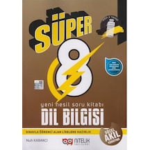 Nitelik Yayınları 8.Sınıf Süper Dil Bilgisi Soru