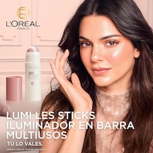Lumi Glass Islak Bitişli Stick Aydınlatıcı - 620 Glassy Pink Ballet Çok Renkli