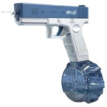 Worryfreeshopping Otomatik Glock Su Tabancası Oyuncak Elektrikli Tekrarlanan Su Tabancası Sq601-açık Mavi
