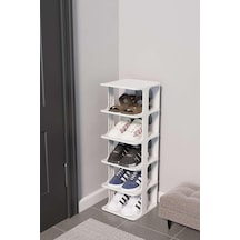 Tidy 5 Katlı Ayakkabılık, Beyaz, Ayakkabı Organizer Mks-tdy-5-ayakkabı Diğer