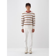 Xint Camel Yumuşak Dokulu Regular Fit Kazak 801829