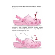 Crocs Terlik Süsü Ve Aksesuarı , Çanta Süsü Renkli Jibbitz 3d Kabartmalı Şimşek 03 Görselli Figür Aksesuarı Kırımzı-beyaz