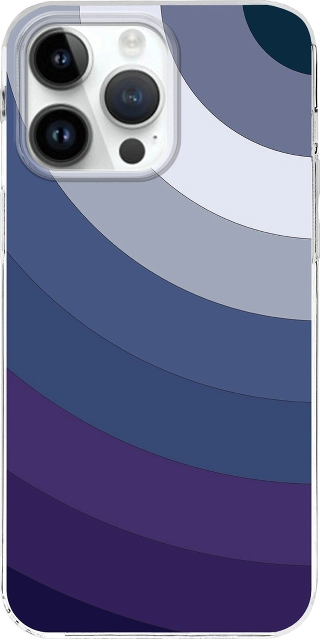 Apple Uyumlu iPhone 14 Pro Max Kapak Renk Cümbüşü Tasarımlı Lüx Şeffaf Silikon Kılıf