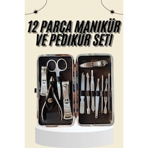 Tırnak - 765 - Bakımı Tırnak Makası Profesyonel 12 Parça El Ayak Manikür - Aconcept - Pedikür Seti
