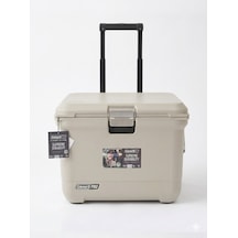 Coleman Pro 55qt Tekerlekli Termos Buzluk 52 L Kum Rengi 5 Gün Buz Tutma Bej