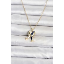 316l Çelik Zincir Gold Renk Dolphin Model Kadın Kolye Tj-bko11094 Altın - Çok Renkli