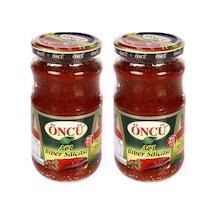 Öncü Acı Biber Salçası Cam 2 x 360 G