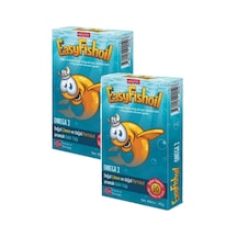 Easyfish Oil Omega 3 30Tablet Limon Ve Portakallı 2 Adet