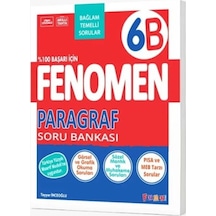 6. Sınıf Paragraf Fenomen B Soru Bankası Fenomen Okul Yayınları