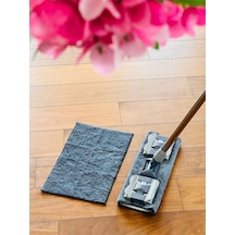 Gri Mop, Pratik Ve Şık, Cam, Fayans,duvar,ahşap Parke,yüzey Temizleyici, Mandallı, Mikrofiber Paspas