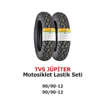 Tvs Jüpiter, 90/90-12 Tl Ve 90/90-12 Tl Dubleks Motosiklet Lastik Seti
