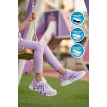 Ruffon 1030 F Lila-mor Kız Çocuk Spor Ayakkabı Lila-mor-beyaz