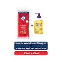 Le Petit Marseillais Akdeniz Çileği Duş Jeli 650 ML + Le Petit Marseillais Lavanta Sıvı Sabun 300 ML