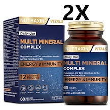Nutraxin Multimineral Complex Energy Immun 2x60 Tablet Nutraxin Multimineral Complex Energy Immun 2x60 Tablet