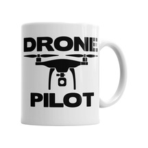Oiloto De Drones Pılot Kupa Bardak Porselen Karışık