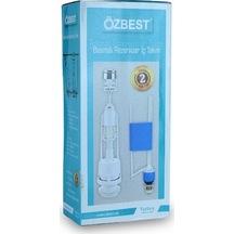 Özbest Klozet Rezervuar İç Takım Beyaz
