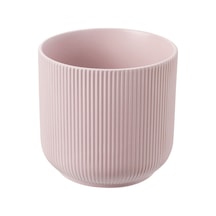 Seramik Saksı, Pembe, 12 Cm 3 Adet