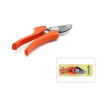 Geniş Ağızlı Bağ Makası - Metal - Turuncu Saplı Diğer