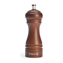 De Buyer Tuz Değirmeni Ahşap 14 Cm-koyu Kahve