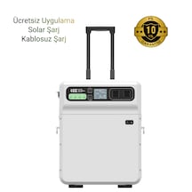 5120wh Taşınabilir Elektrik Güç Kaynağı Kablosuz Şarj - Sh4000