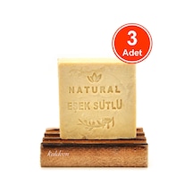 Eşek Sütü Sabunu El Yapımı Doğal 120 G x 3 Adet