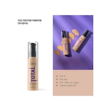 Total Perfecting Fondöten 220 Natural Beige Çok Renkli