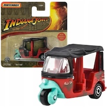 Matchbox - İndiana Jones Themed Mbx Tangiers Tuk Tuk 1/64 Kırmızı