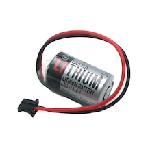 Toshıba Er3v 3.6v 1/2aa Size Lithium Pil - Siyah Soket