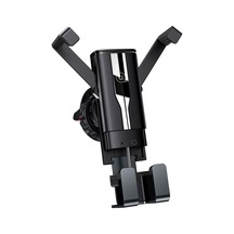 Zj058 Araba Tam Otomatik Gizli Çift Kollu Hava Çıkışı Yerçekimi Braketi Siyah