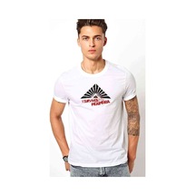 The100 I Survived Praimfaya Erkek Beyaz Tshirt
