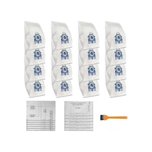 Gajeena Miele Gn Toz Torbaları 16 Adet - 3d Verimli, Classic C1 Ve Diğer Modeller İçin