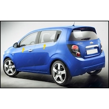 Ebal Otomotiv Chevrolet Aveo HB Krom Cam Çıtası 4 parça P.ÇELİK 2011 üzeri