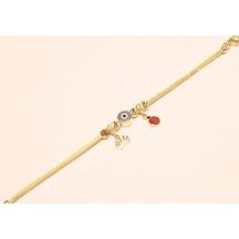 Altın Charm Çocuk Künyesi Guler1002692 Sarı Altın