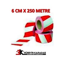 Ary Emniyet Şeridi Ikaz Bandı 6 Cm X 250 Metre