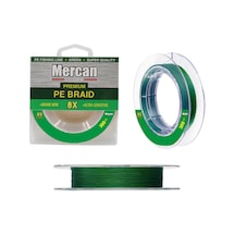 Mercan Platinum Pe 8X Örgü İp 300 M Yeşil Misina