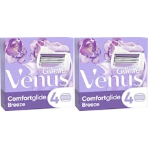 Venus Breeze Yedek Kadın Tıraş Bıçağı 8'li (4x2)