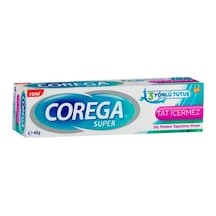 Corega Super Tat İçermez Diş Protezi Yapıştırıcı Krem 40 G