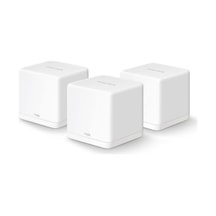 Mercusys Halo H30g 3-pack Wi Fi 5 Mesh Sistemi Ac1300 Mbps Hız 100 Cihaza Kadar 320m² Kapsama Gigabit Port Kesintisiz Geçiş Kolay Kurulum Güçlü Ve Hızlı Ev Ağı