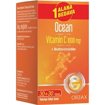 Ocean Vitamin C 1000 Mg 30+30 Tablet 1 Alana 1 Bedava